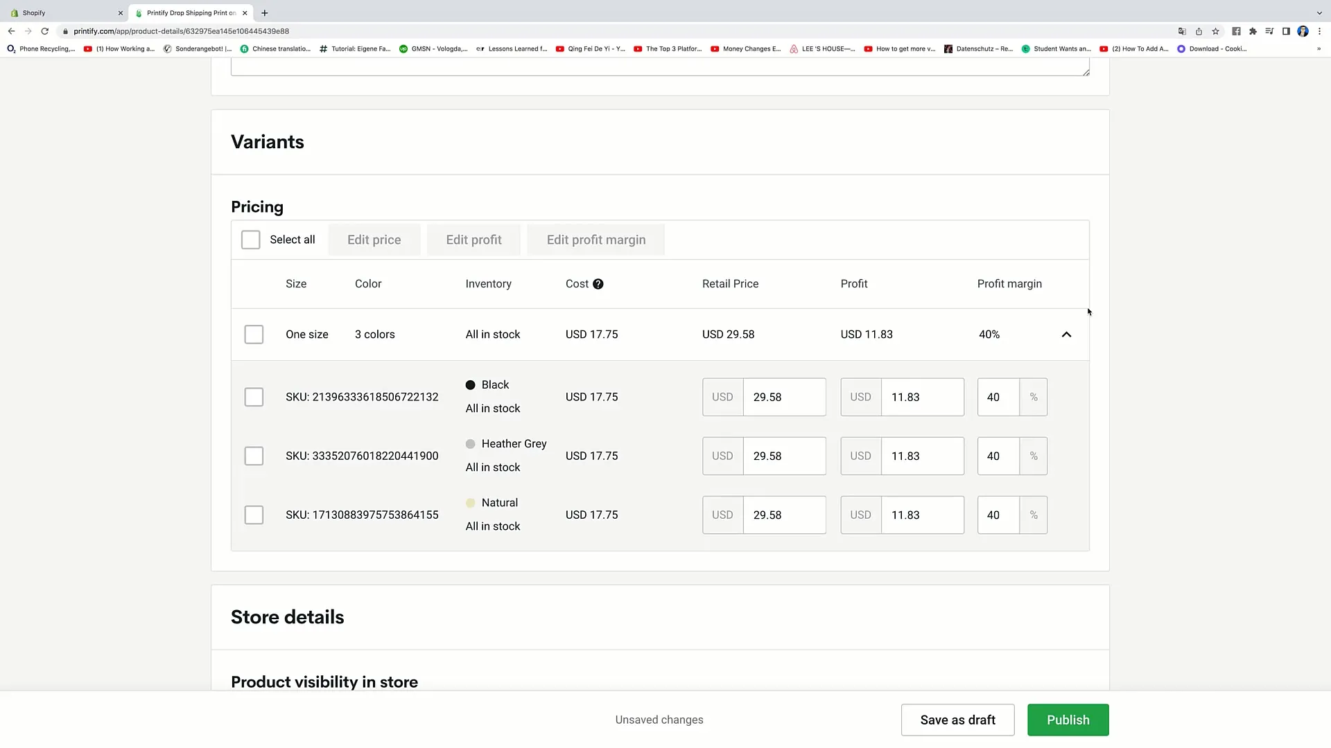 Corso di E-Commerce: Printify - Panoramica dell'account resa semplice