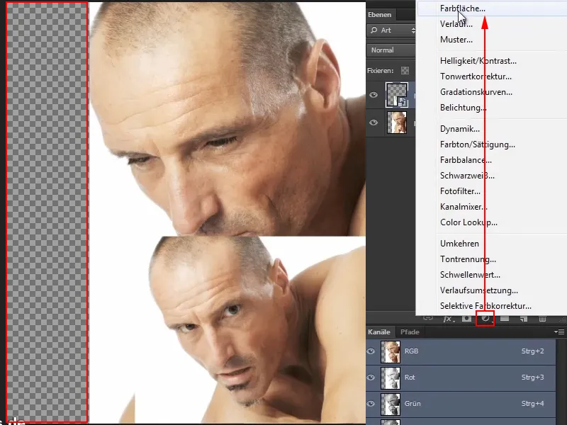 Photoshop-Komponieren - Orákulum moře - Část 05: Připravit a umístit masku