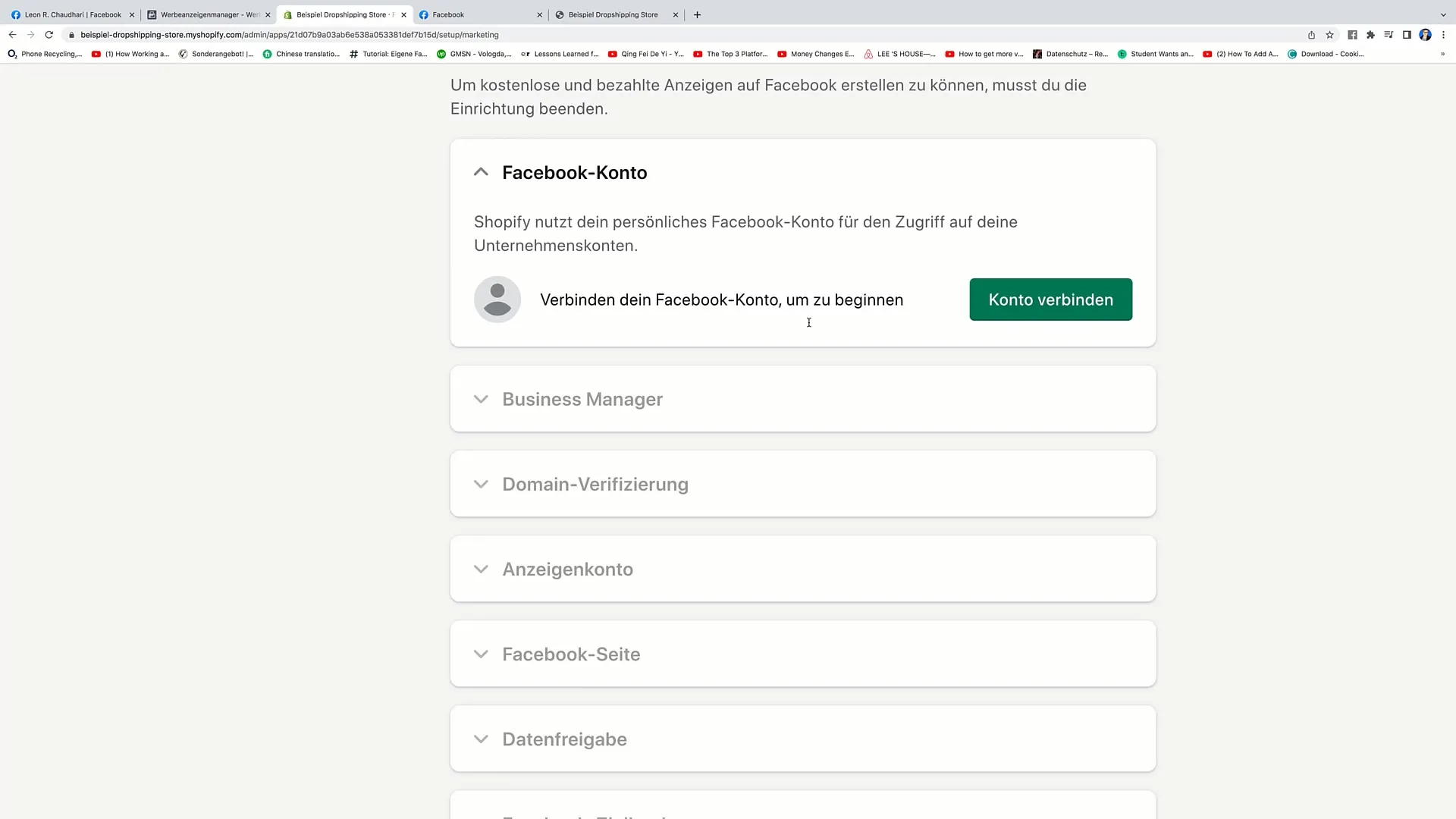 Guida passo dopo passo per configurare il pixel di Facebook in Shopify