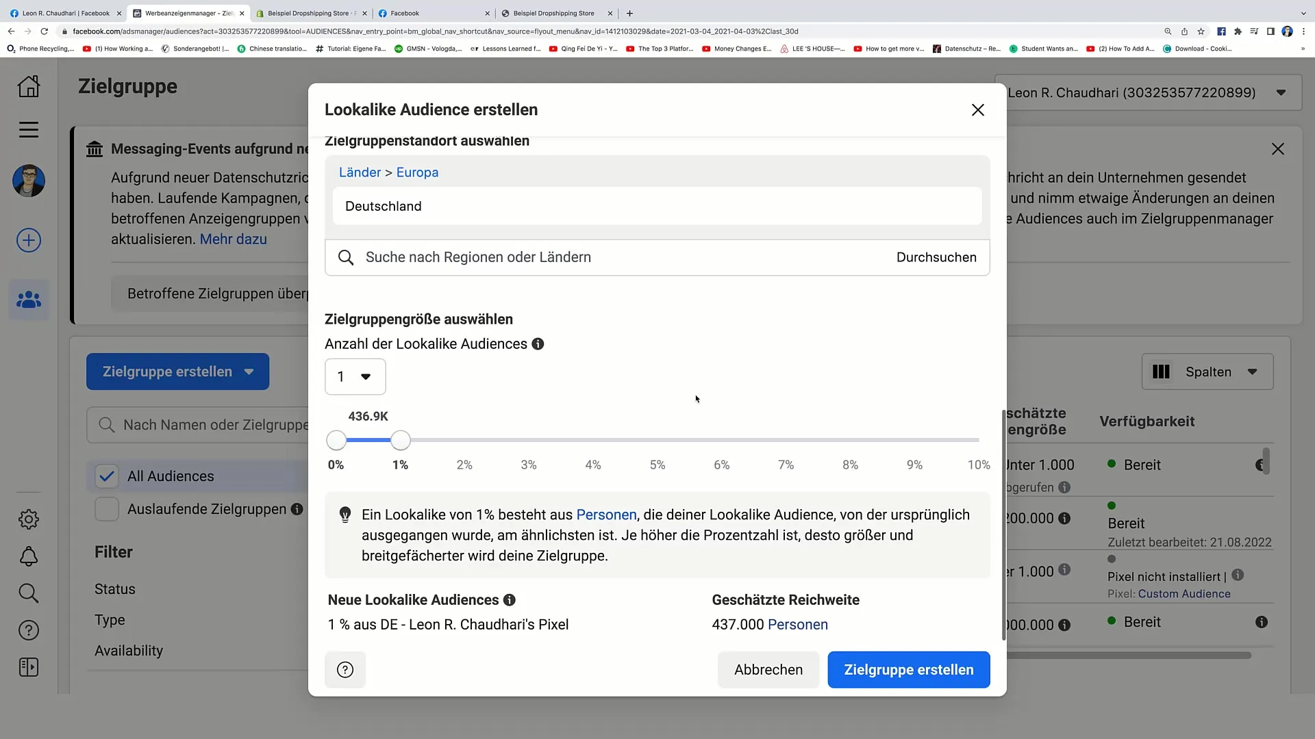 Creazione di un pubblico simile su Facebook: Una guida passo dopo passo