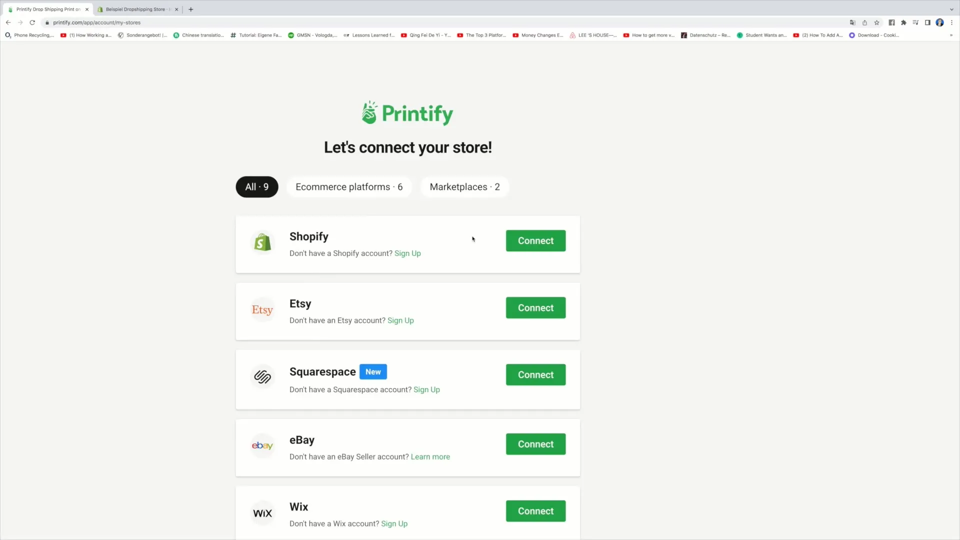 Propojení Shopify a Printify - krok za krokem návod pro úspěšný e-commerce