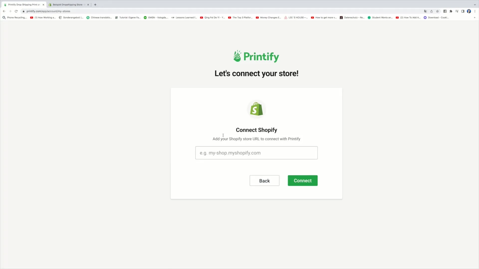 Connect Shopify and Printify - step-by-step guide for successful E-commerce