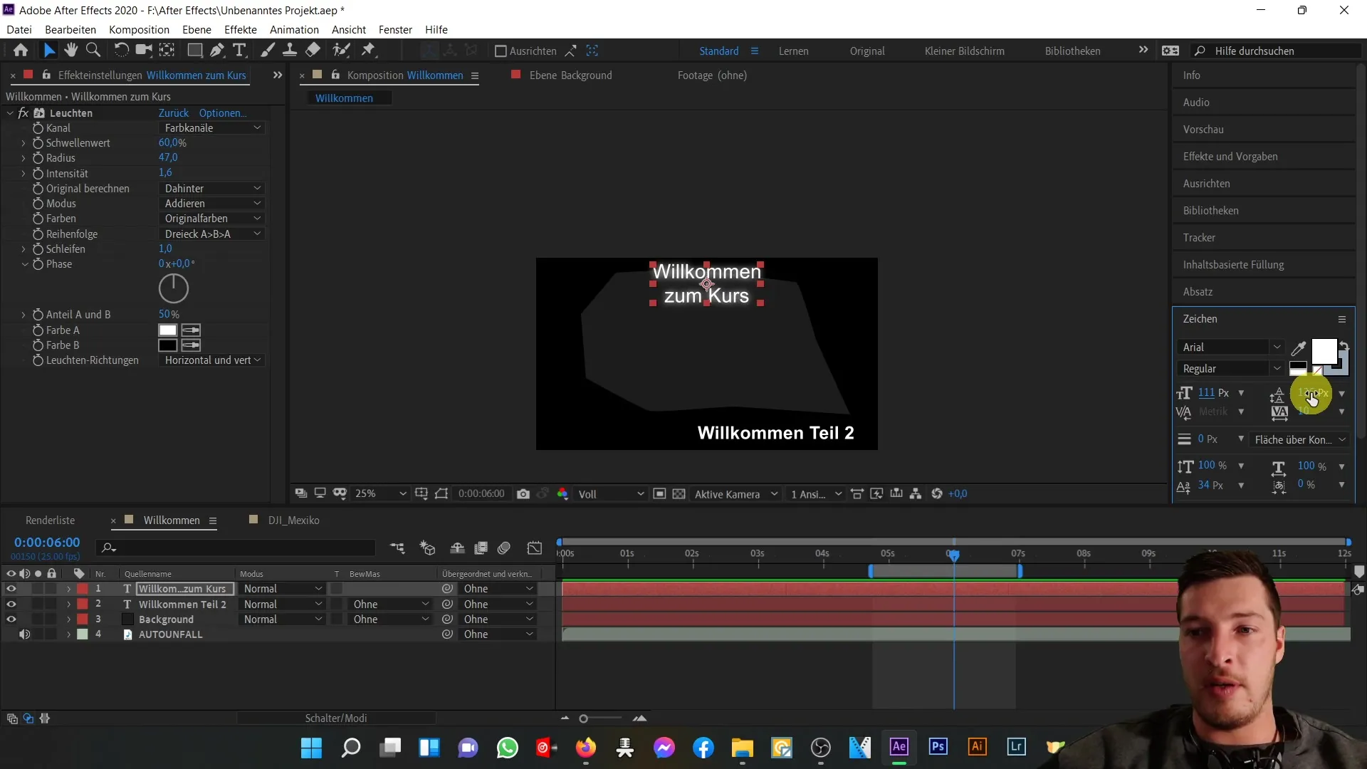 After Effects'te efektler ve metin düzenleme: Kullanıcı arayüzünün tam bir genel bakışı