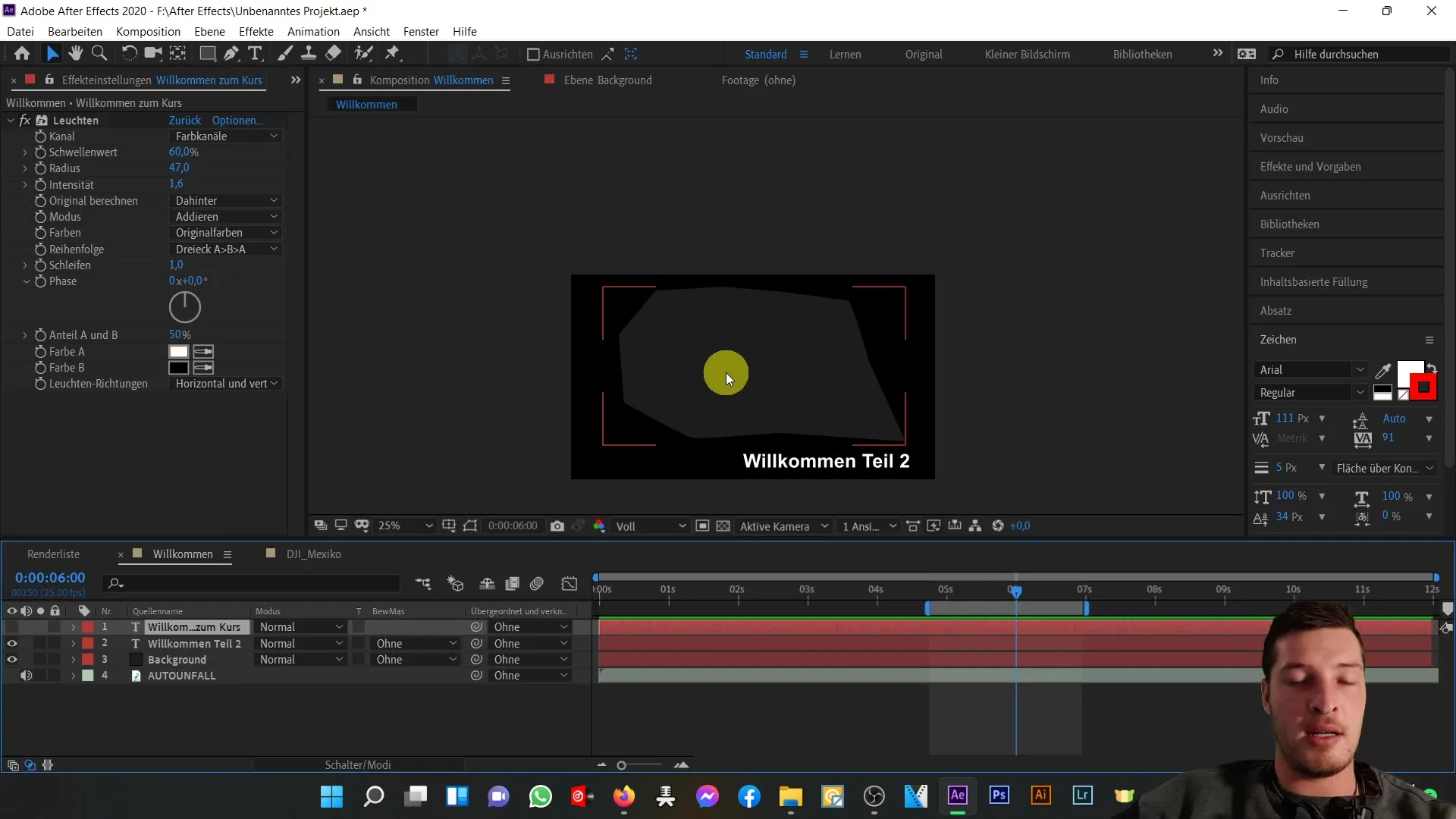 Tutorial programu After Effects: Jednoducho vysvetlená kompozičná oblasť