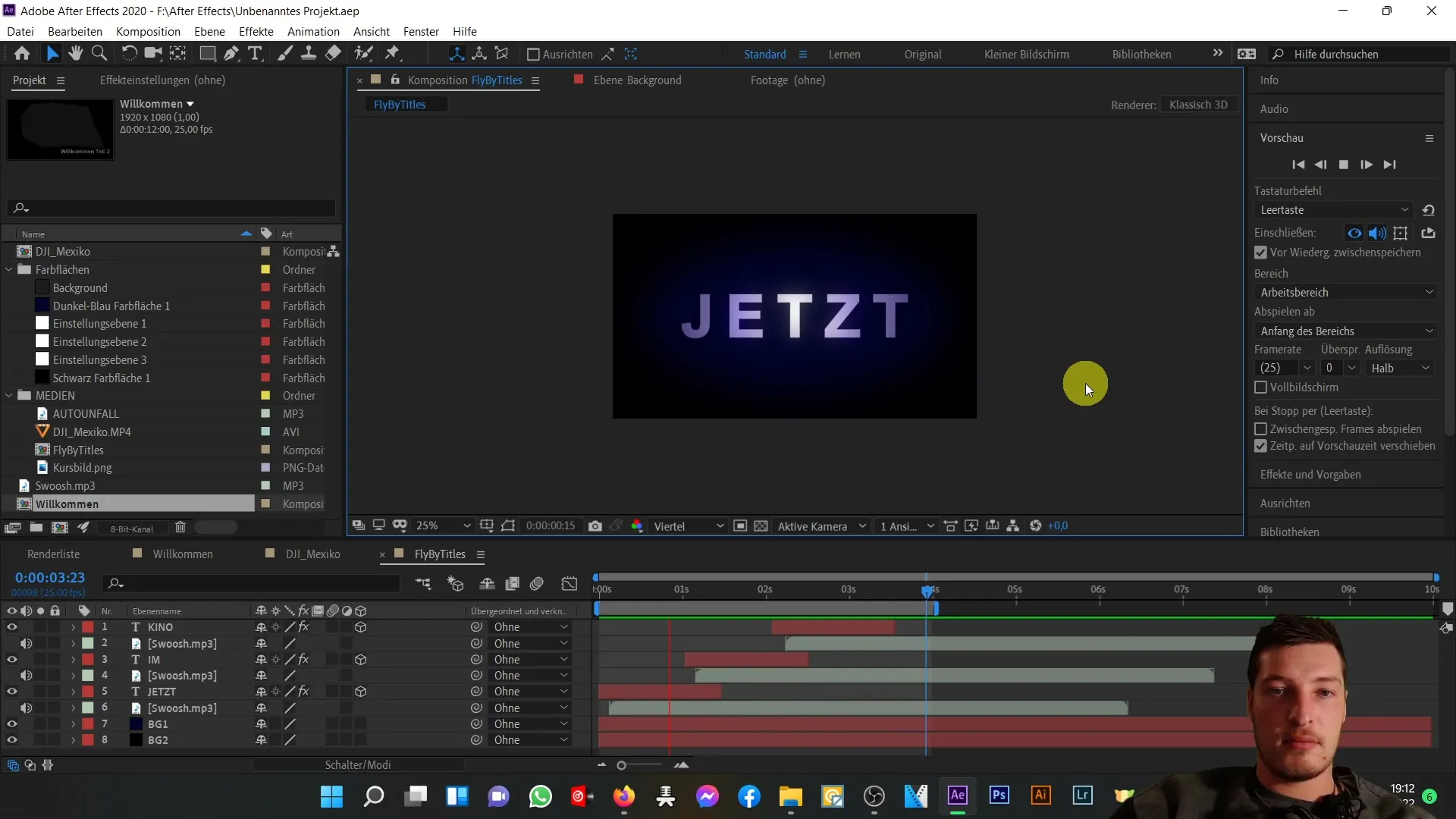 Animasi teks dan desain dalam After Effects - Dasar-dasar dan Tips