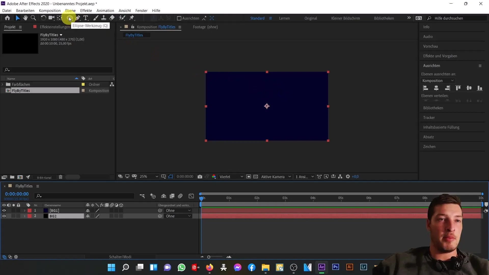 Tutorial After Effects: Membuat Fly-By-Titelsequenz