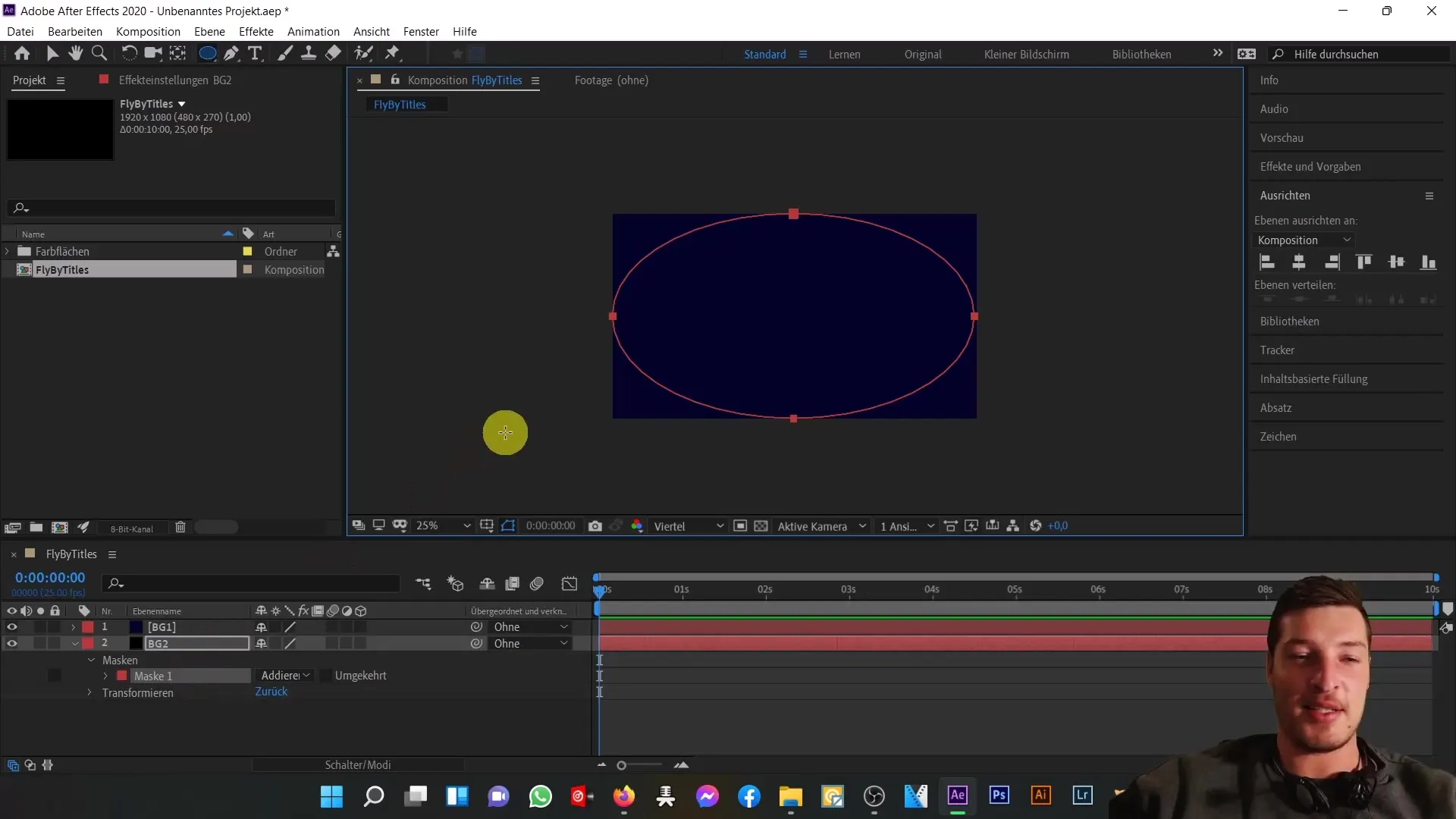 Panduan After Effects: Membuat urutan judul Fly-By