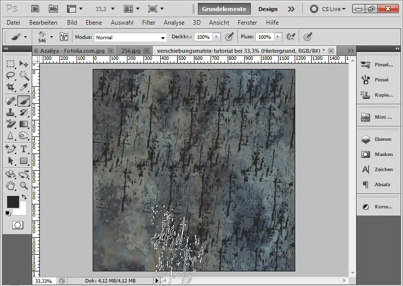 Grunge-effect voor typografie en lay-out