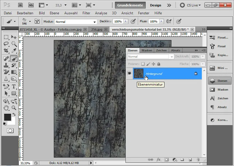 Grunge-effect voor typografie en lay-out