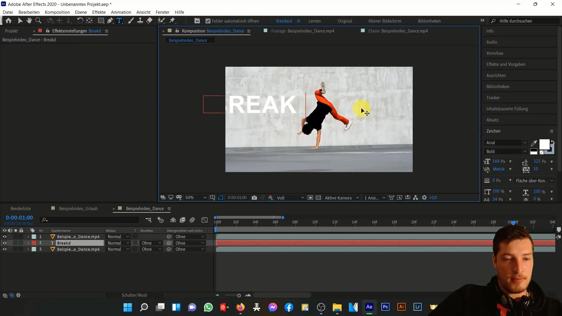 Pemanfaatan efektif dari alat Rotobrush di After Effects