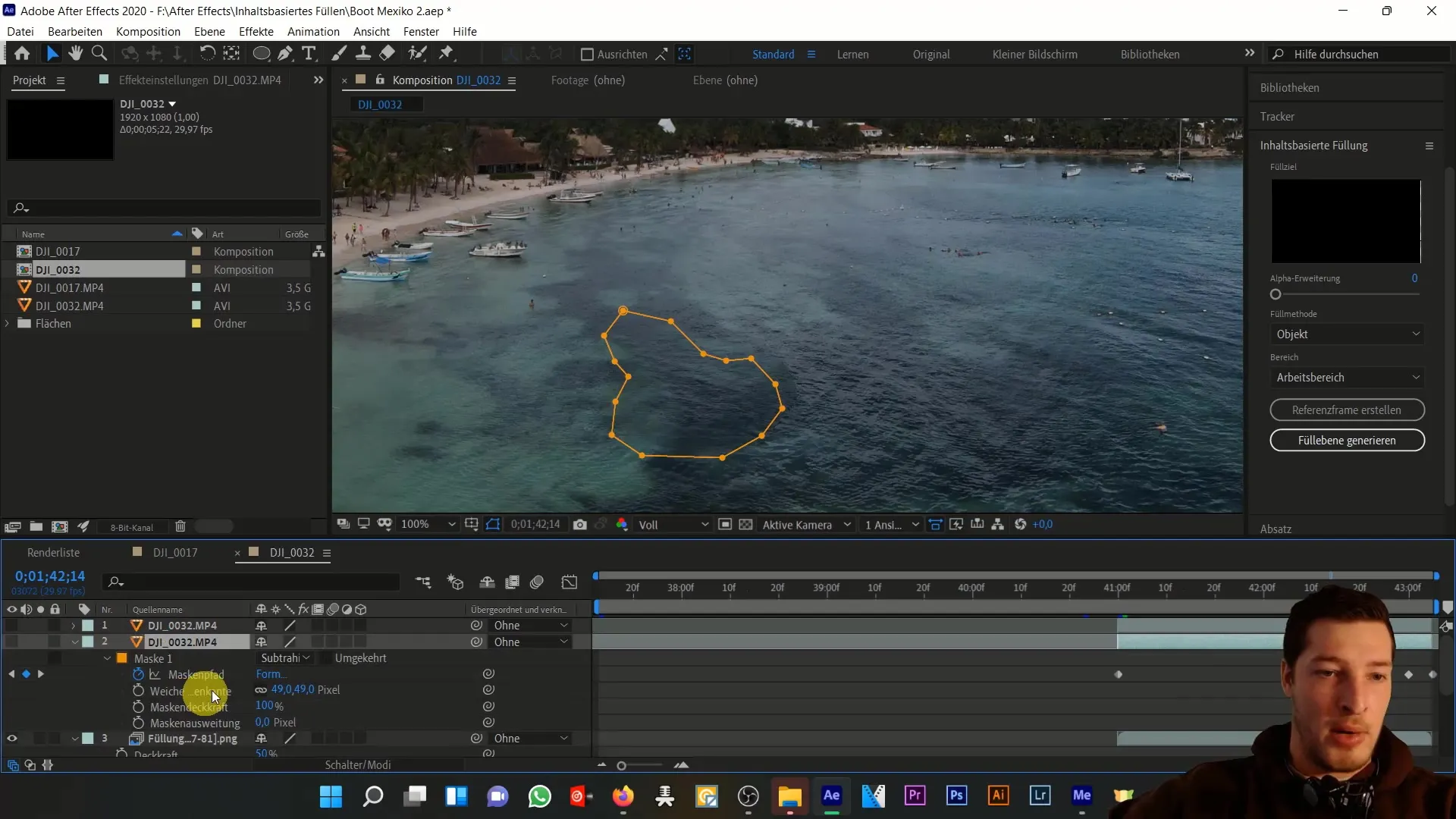 Menghilangkan objek secara efektif di After Effects - Tutorial untuk Tingkat Lanjutan