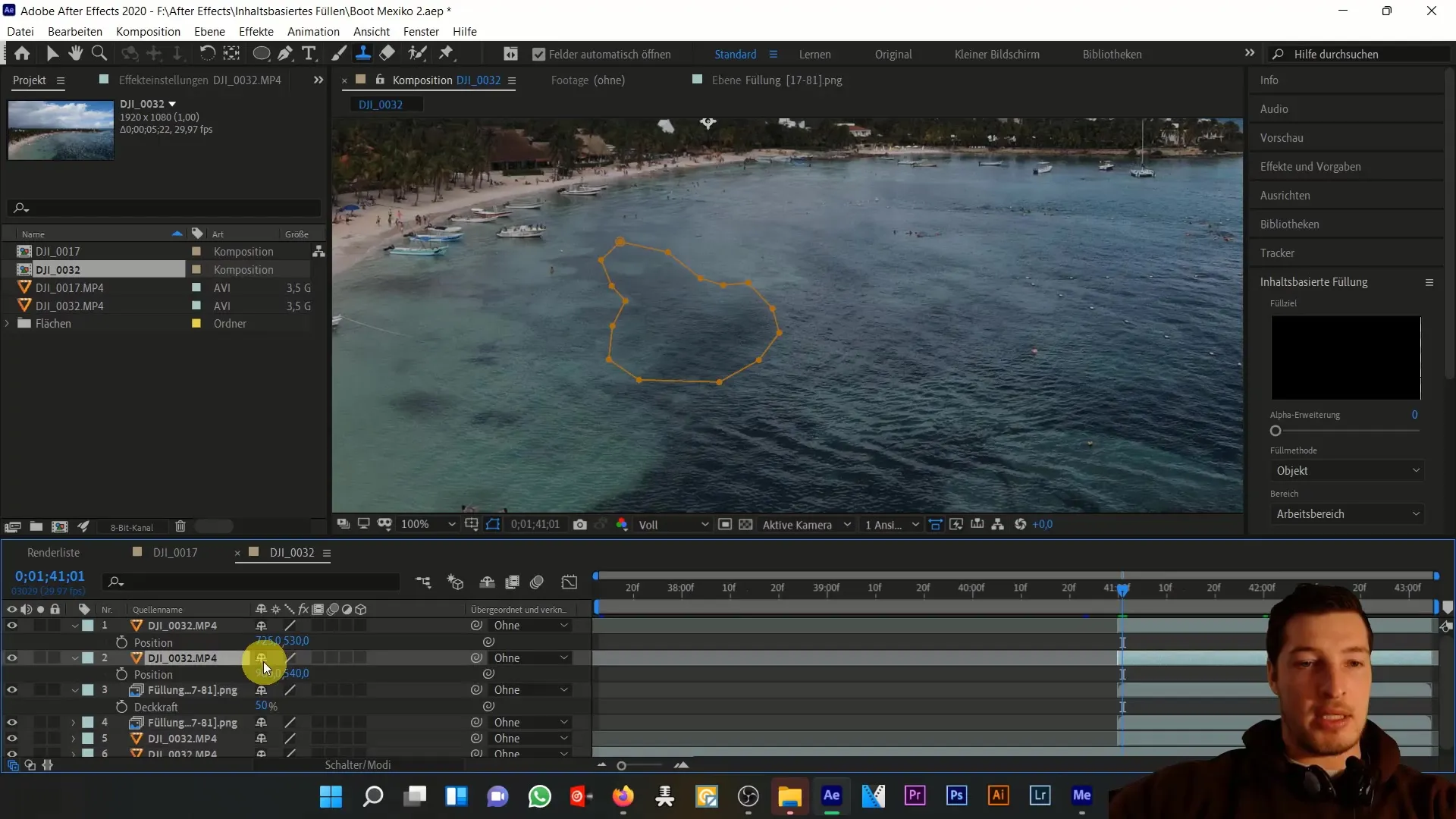 Menghapus objek secara efektif di After Effects - Tutorial untuk Tingkat Lanjutan