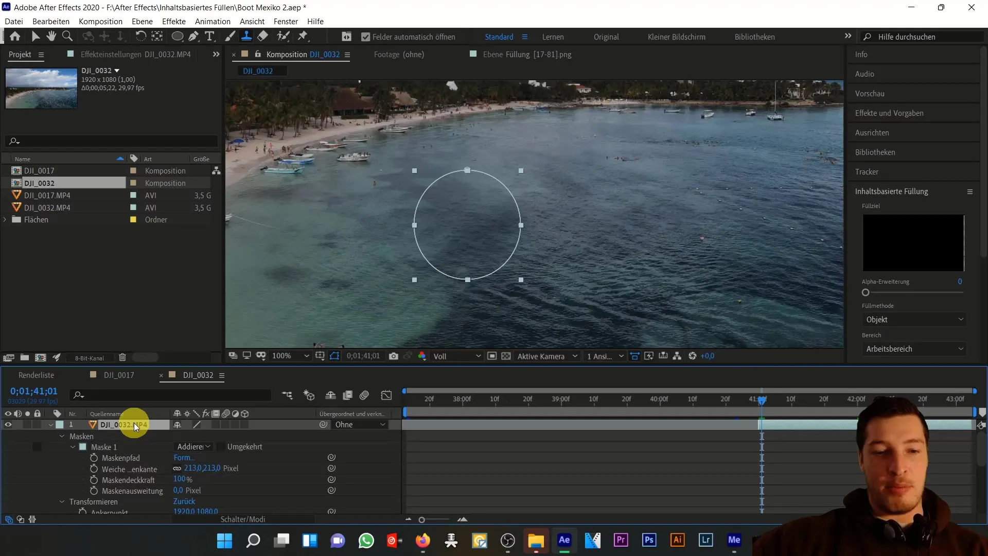 Penghapusan objek yang efektif di After Effects - Tutorial untuk tingkat lanjutan