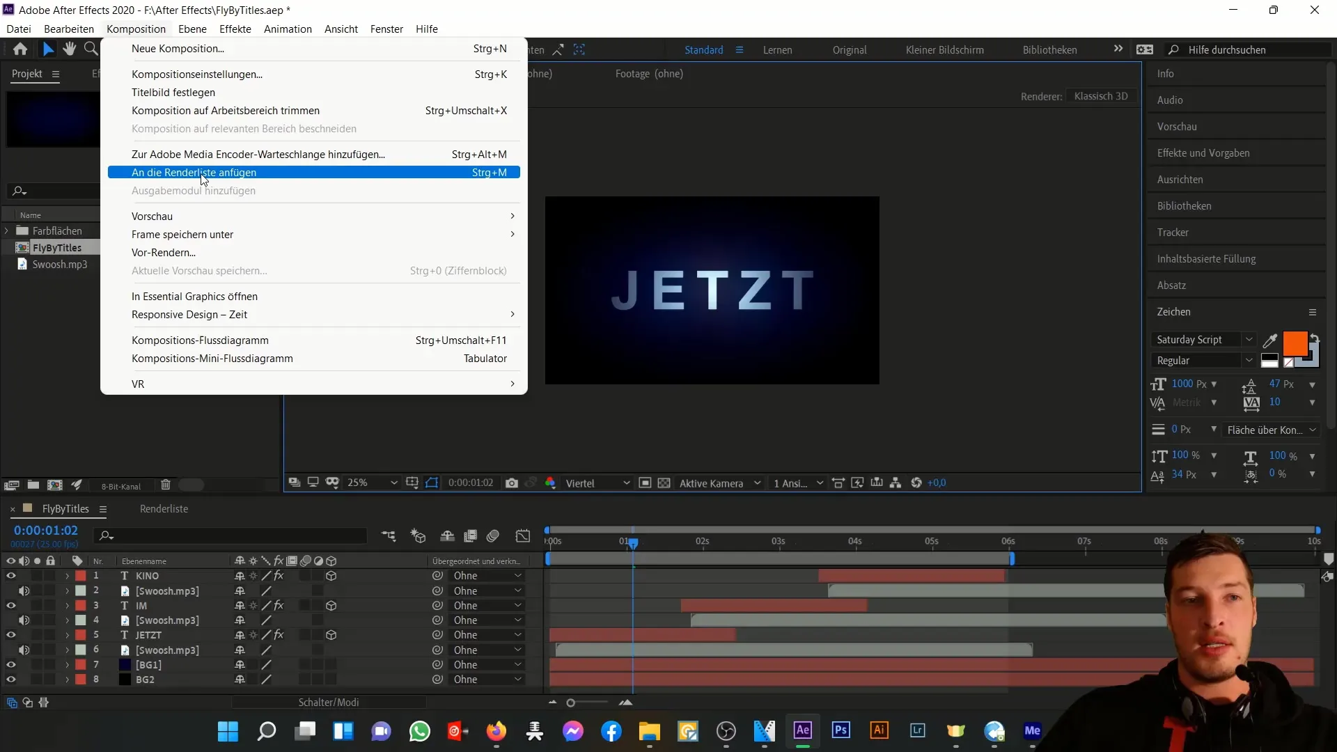 After Effects'te Adobe Media Encoder'ı etkili kullanma yöntemleri ve video çıktısı alma