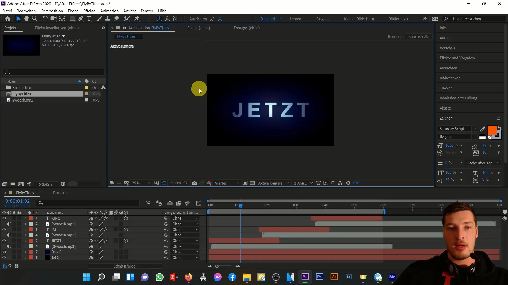 Efektīva Adobe Media Encoder izmantošana programmā After Effects video izvades vajadzībām