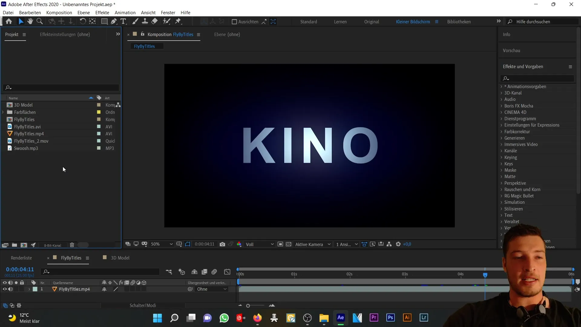 Impor media ke After Effects: Sebuah tutorial lengkap