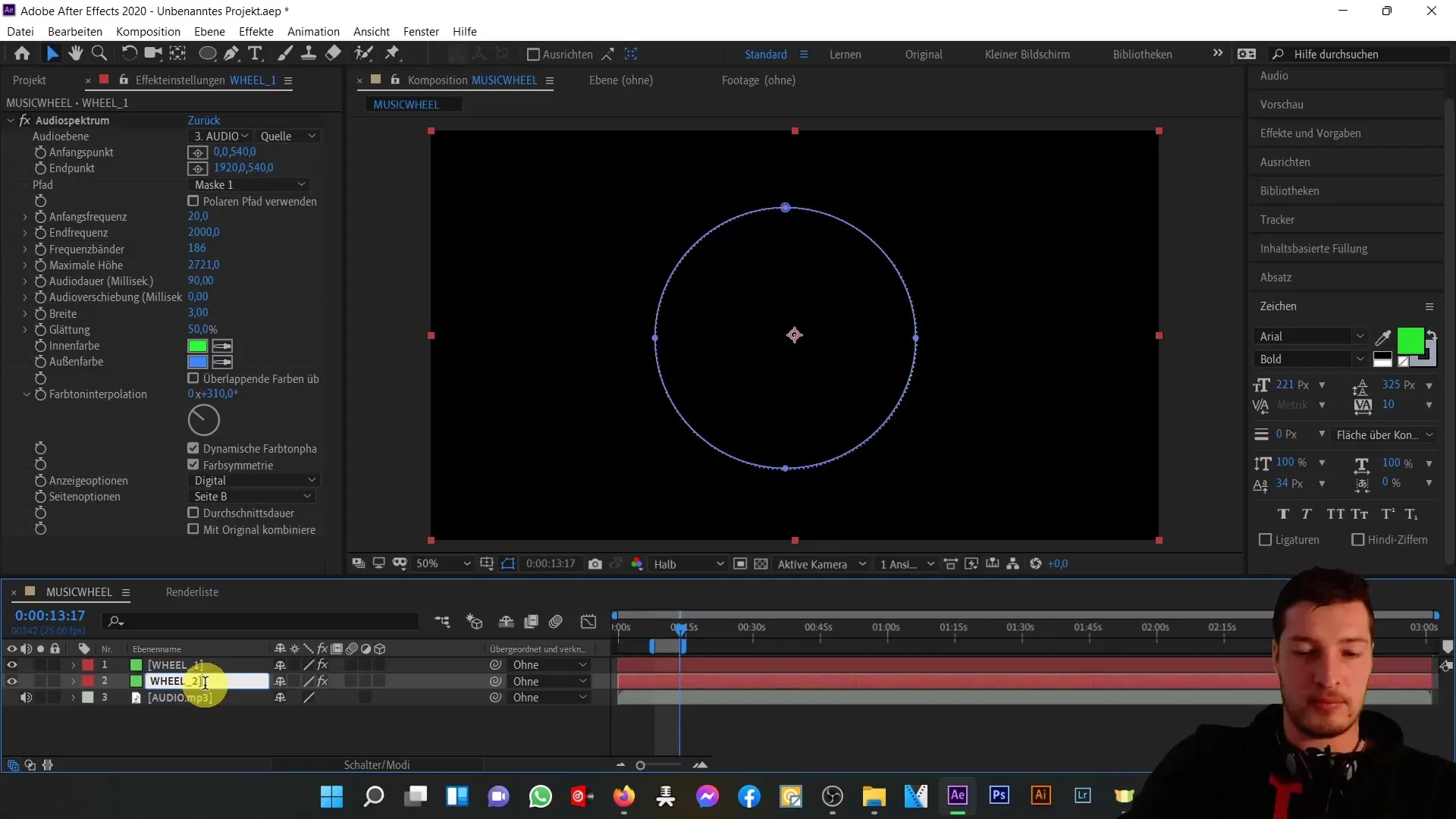 After Effects ile müziği canlandırma - İşte nasıl yapılır!