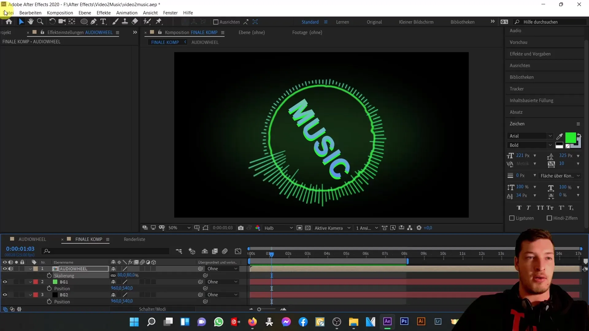 Menganimasikan musik dengan After Effects - Begini caranya!