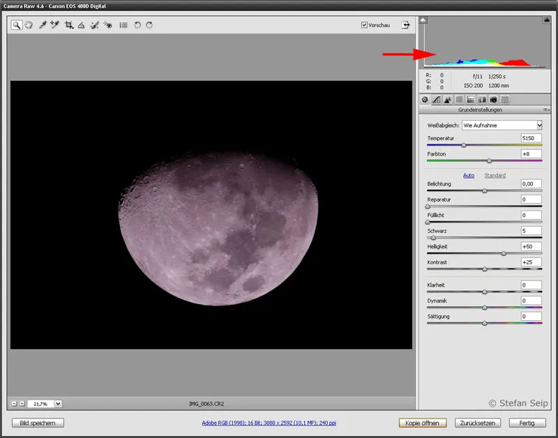 Part 05 - Photographing the moon
