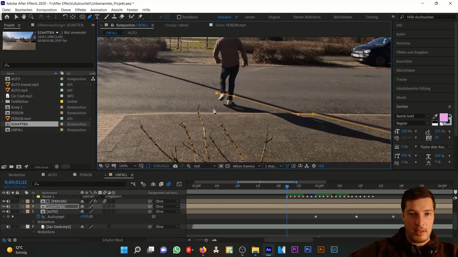 After Effects handledning: Simulera personens skugga perfekt