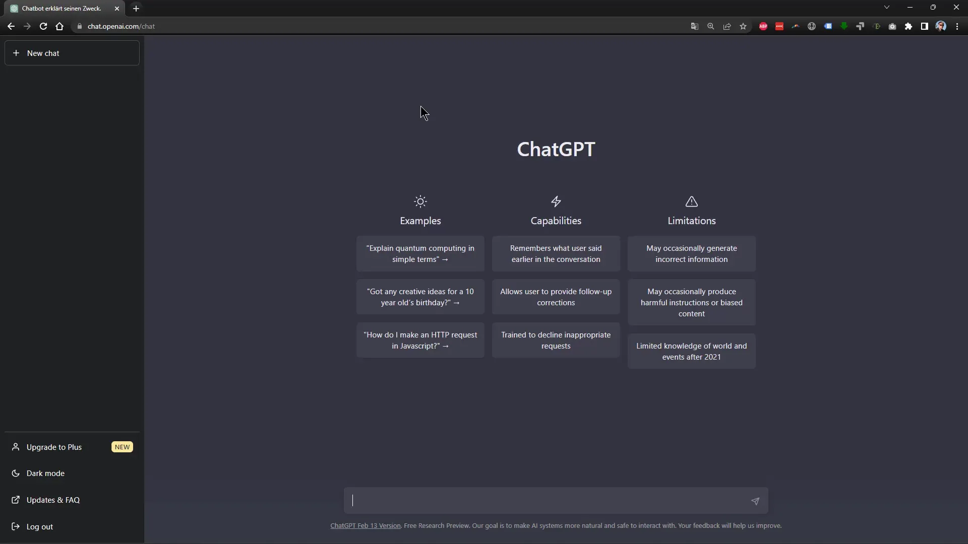 ChatGPT-Training: Бесплатная регистрация и знакомство с ИИ