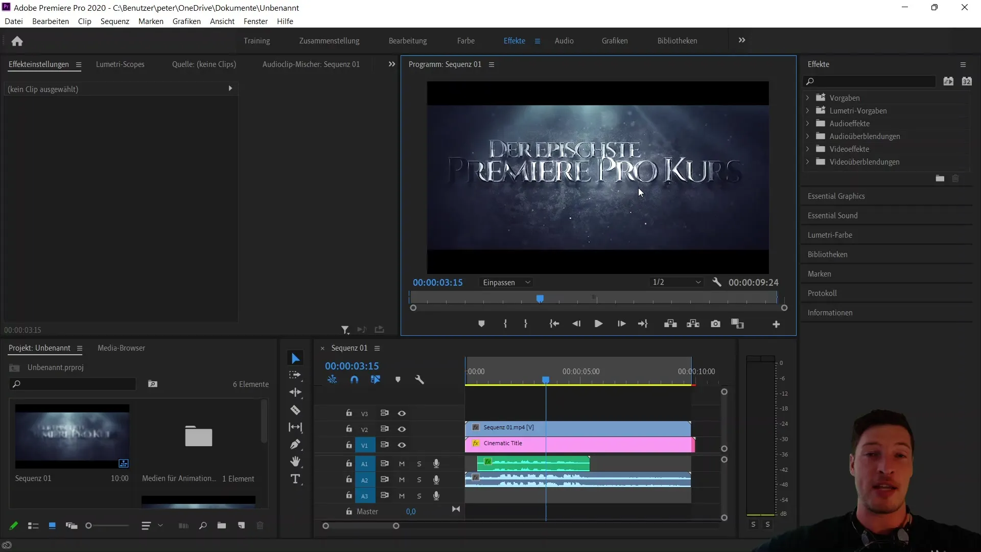 Pengeditan video dengan Adobe Premiere Pro: Dari awal hingga ke ahliannya