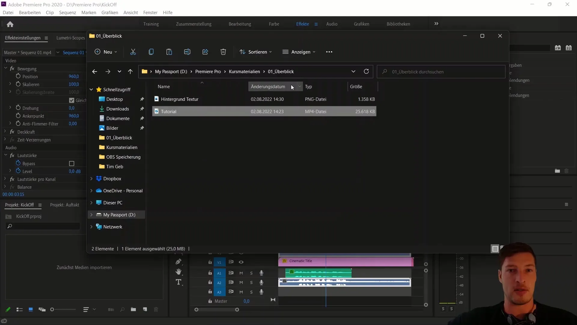 Montage vidéo avec Adobe Premiere Pro : un tutoriel étape par étape