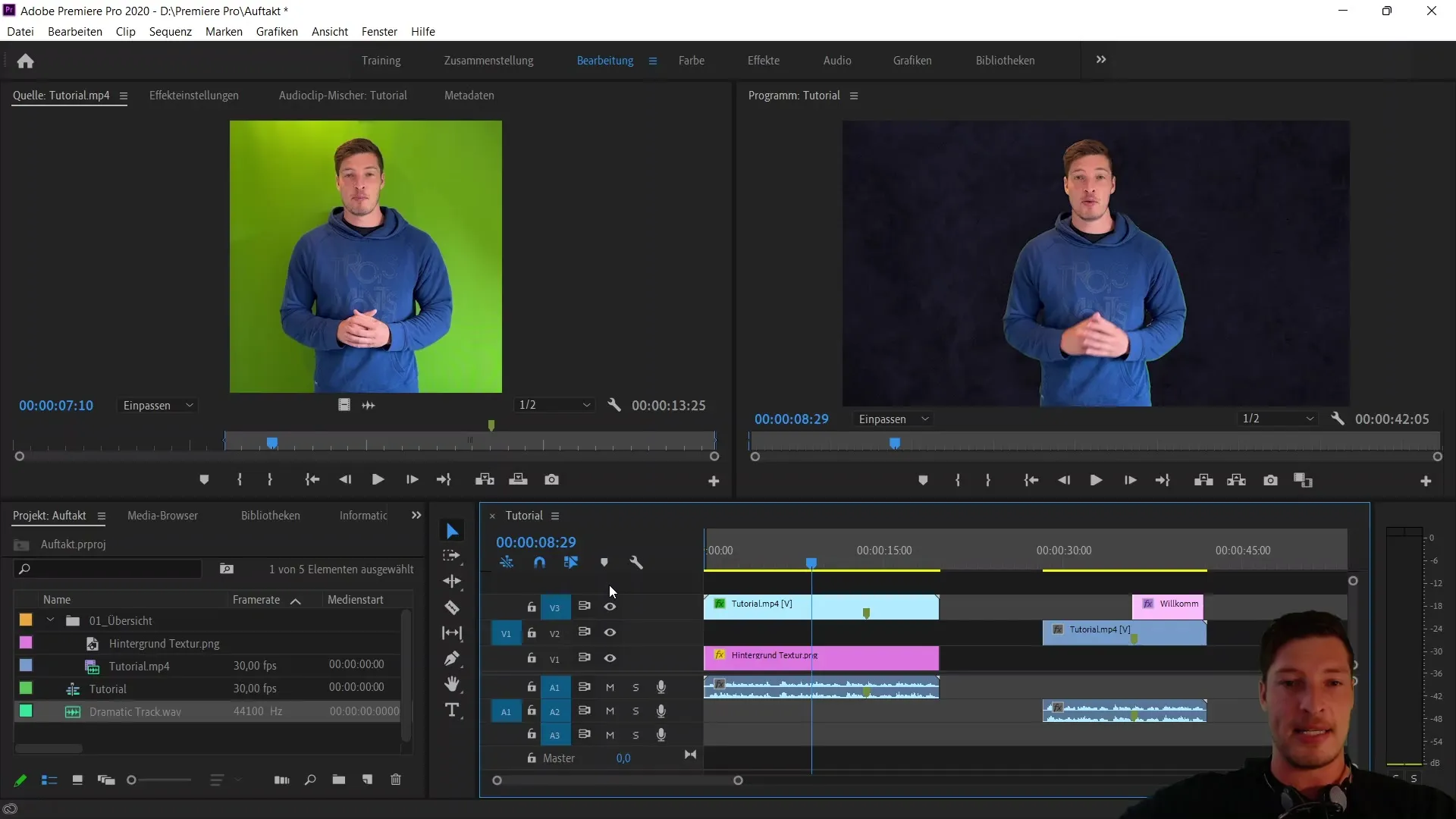 Ważne funkcje w osi czasu programu Adobe Premiere Pro CC