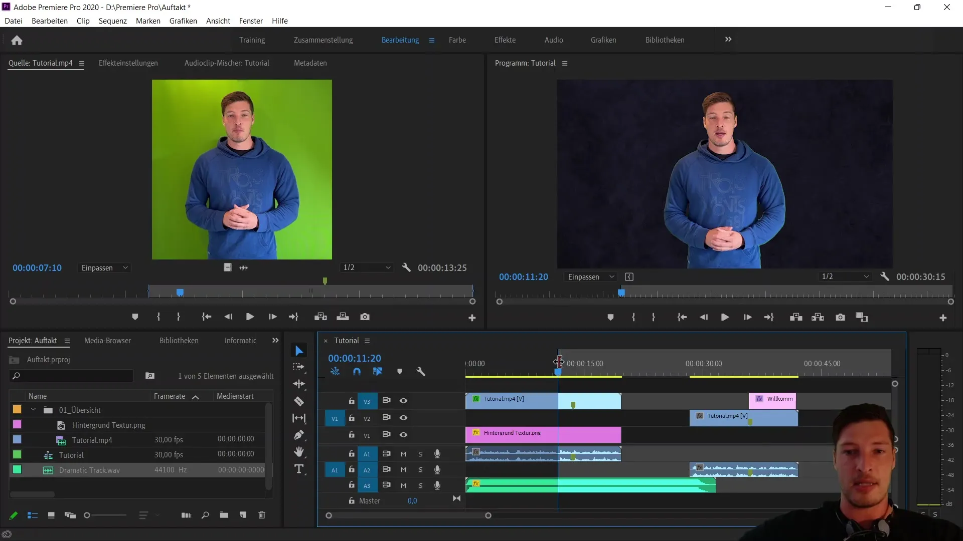 Ważne funkcje w osi czasu w programie Adobe Premiere Pro CC