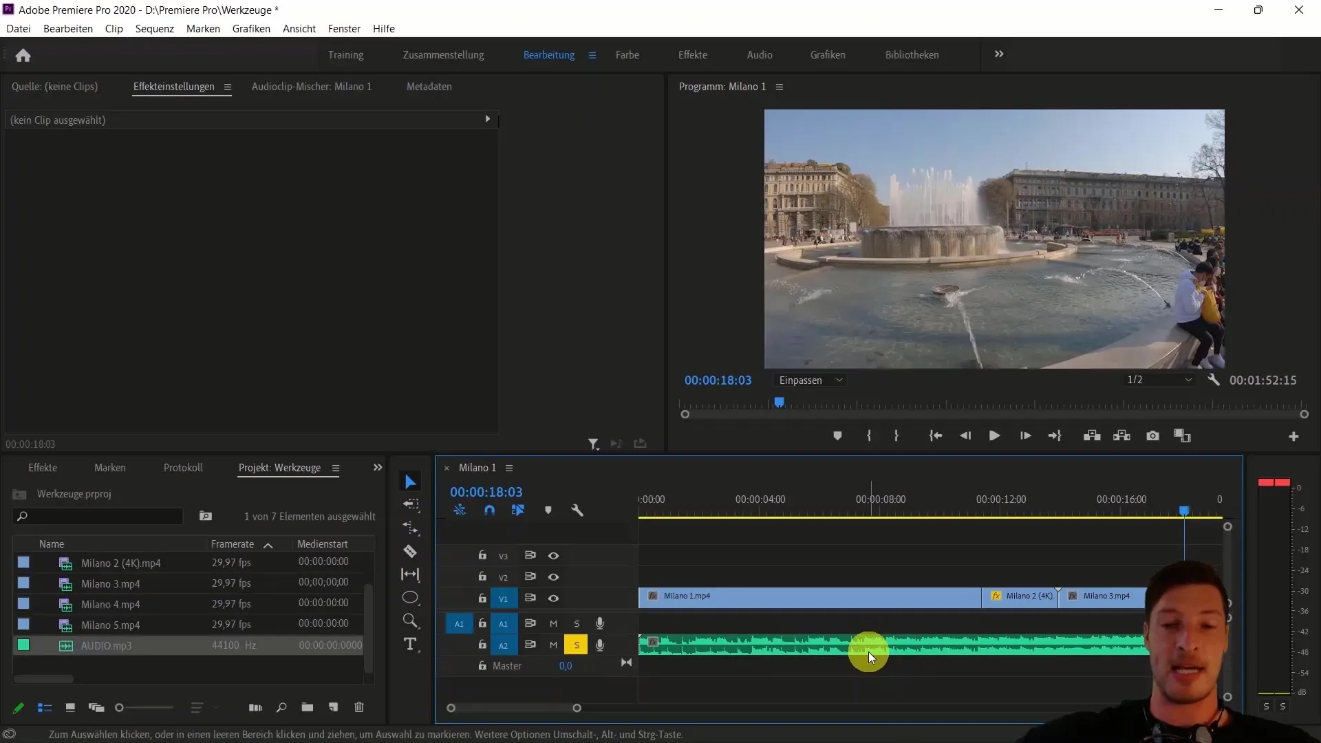 Videoeditointi Adobe Premiere Pro CC:llä: Videoleikkeiden ja musiikin sovittaminen yhteen