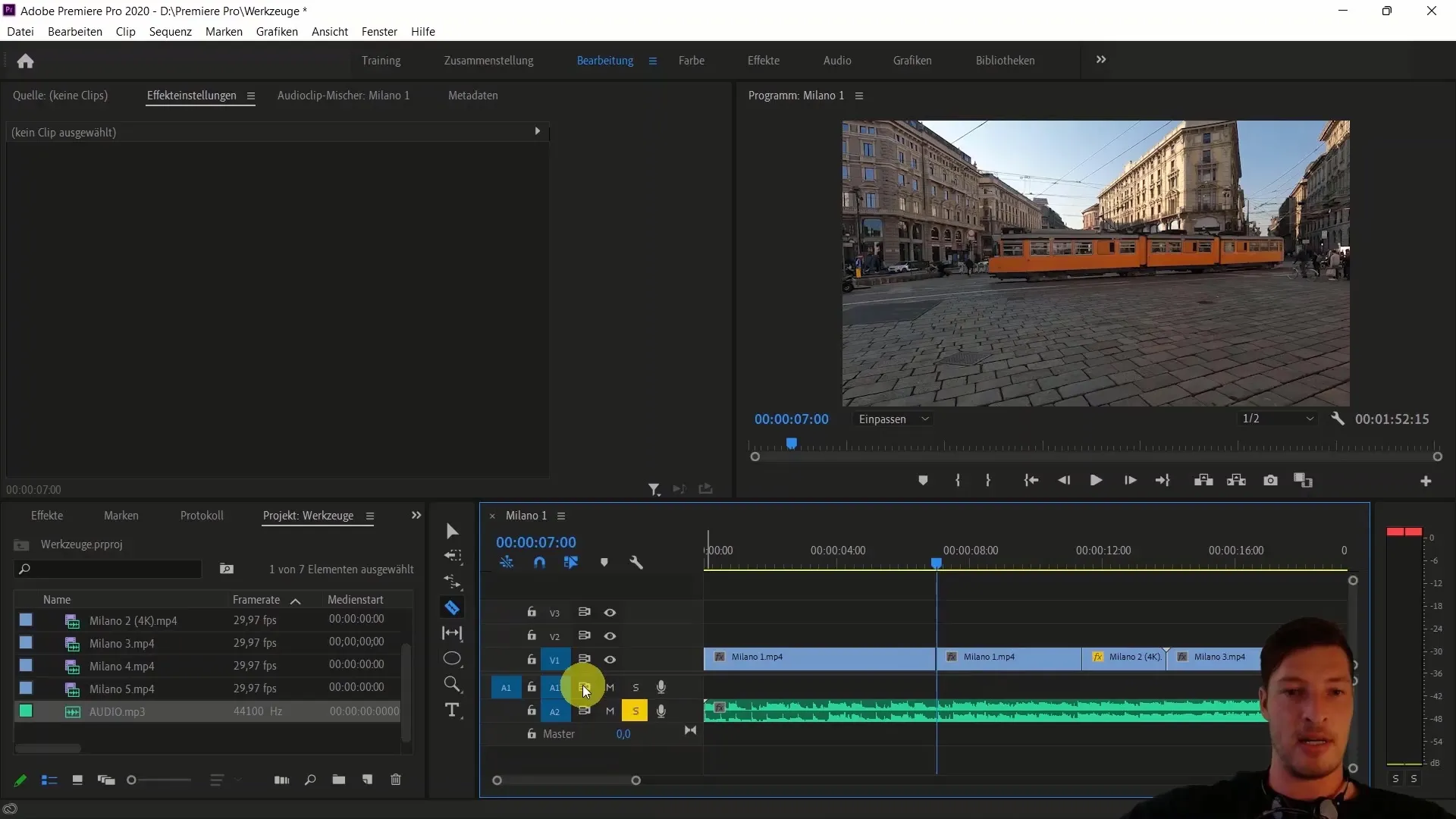 Videoeditointi Adobe Premiere Pro CC:llä: Videoleikkeiden ja musiikin sovittaminen yhteen