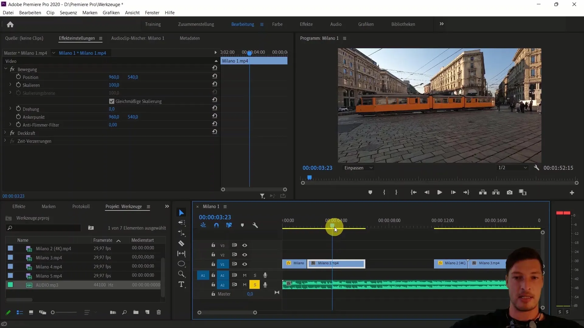 Videoeditointi Adobe Premiere Pro CC:llä: Videoleikkeiden ja musiikin sovittaminen yhteen