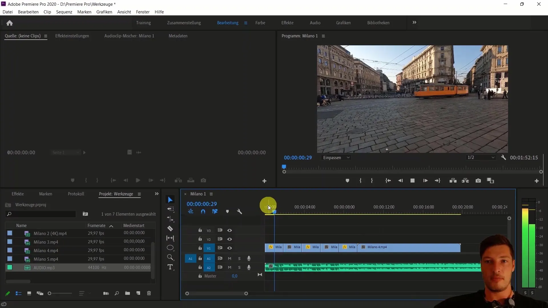 Videoeditointi Adobe Premiere Pro CC:llä: Videoleikkeiden ja musiikin sovittaminen yhteen