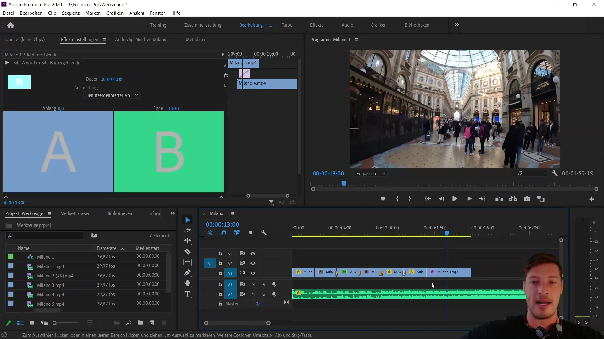 Correcciones de color y capas de ajuste en Adobe Premiere Pro CC