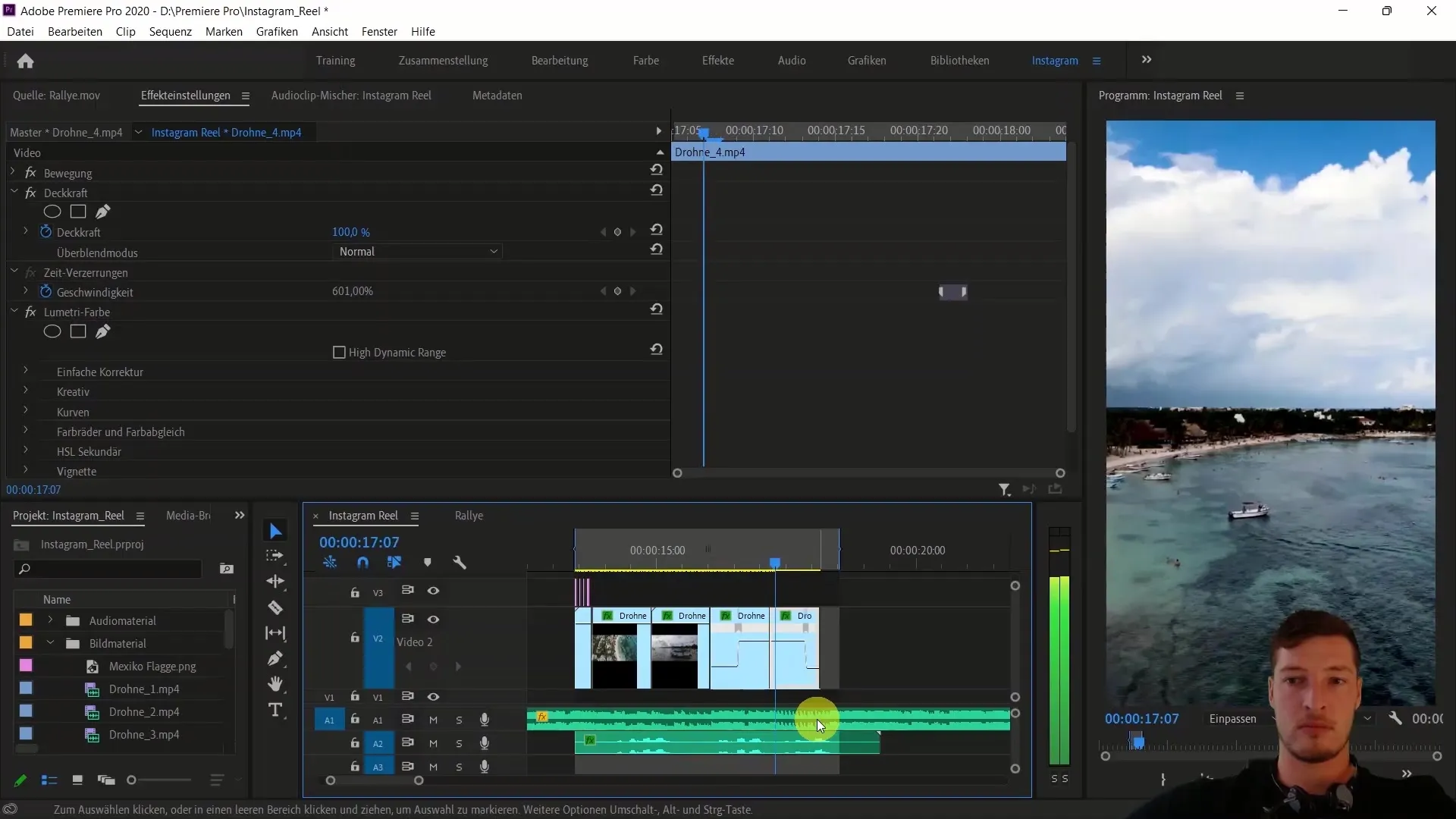 Creative transitions with Adobe Premiere Pro CC: Guide to Time Remapping for Instagram Reels Creative transitions with Adobe Premiere Pro CC: Guide to Time Remapping for Instagram Reels