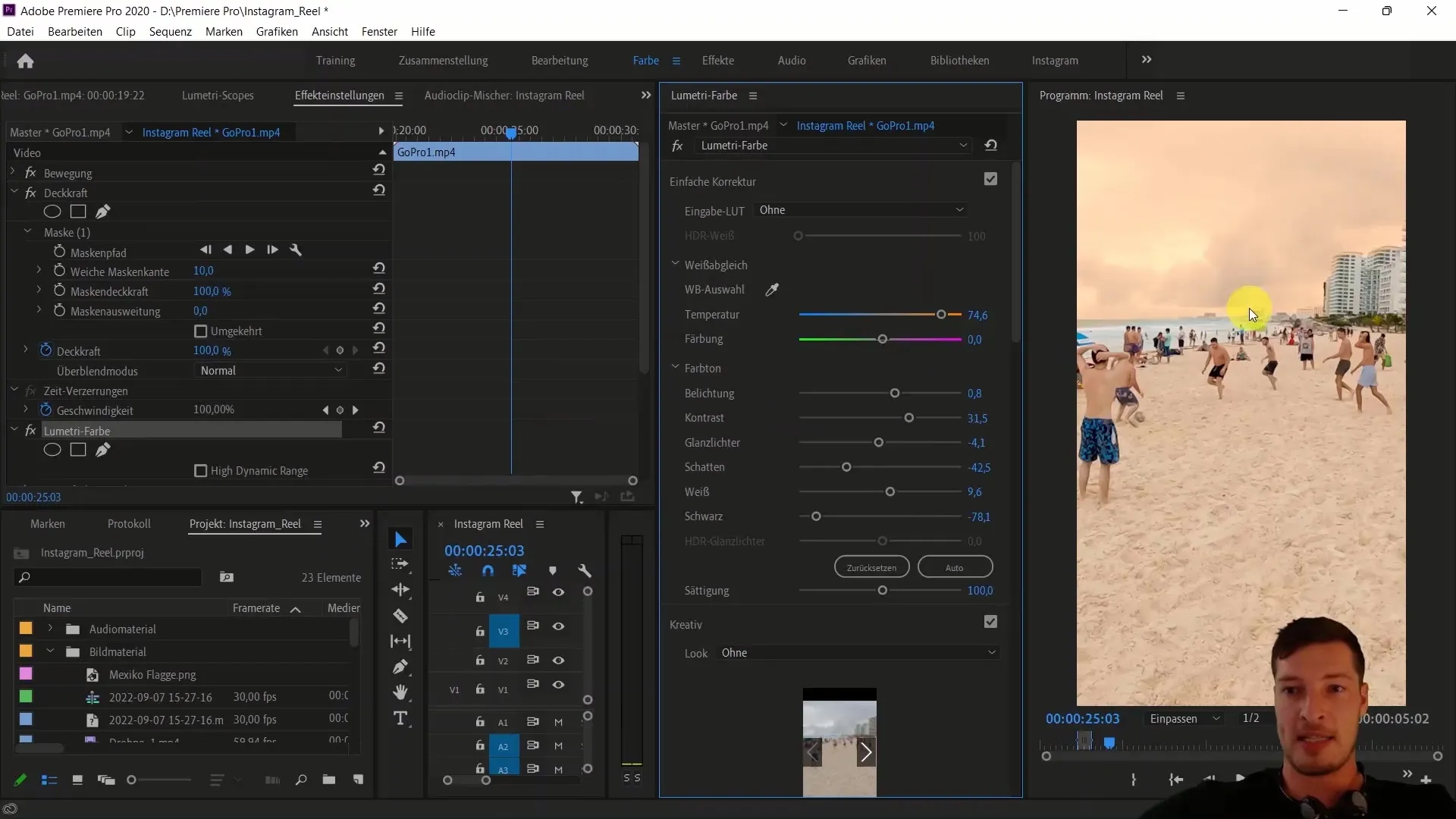 Pengeditan warna lanjutan pada bagian-bagian tertentu di Adobe Premiere Pro CC