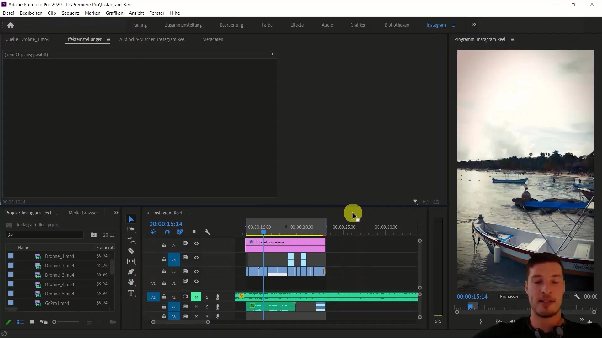 Optymalizacja półki klipów w programie Adobe Premiere Pro CC