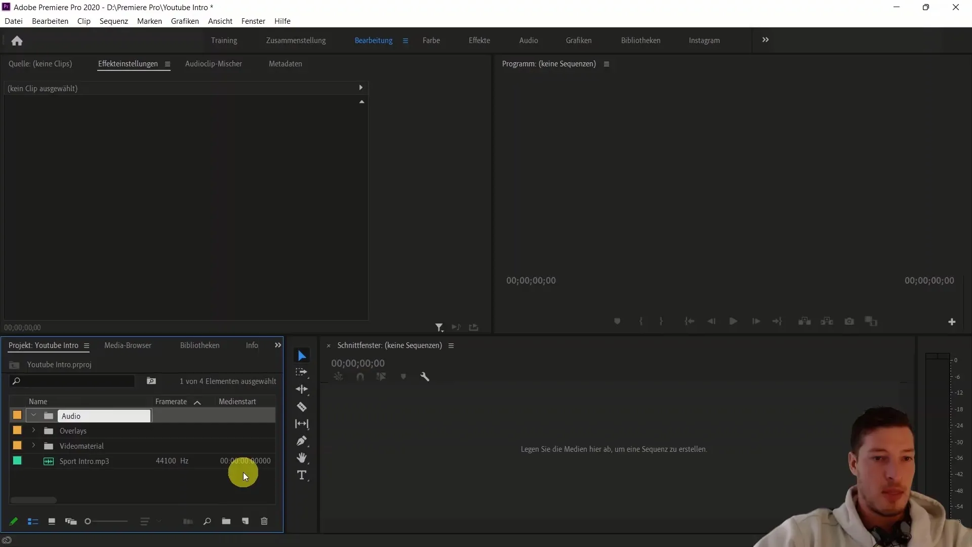 Edición de video eficiente con Adobe Premiere Pro CC mediante anidamientos