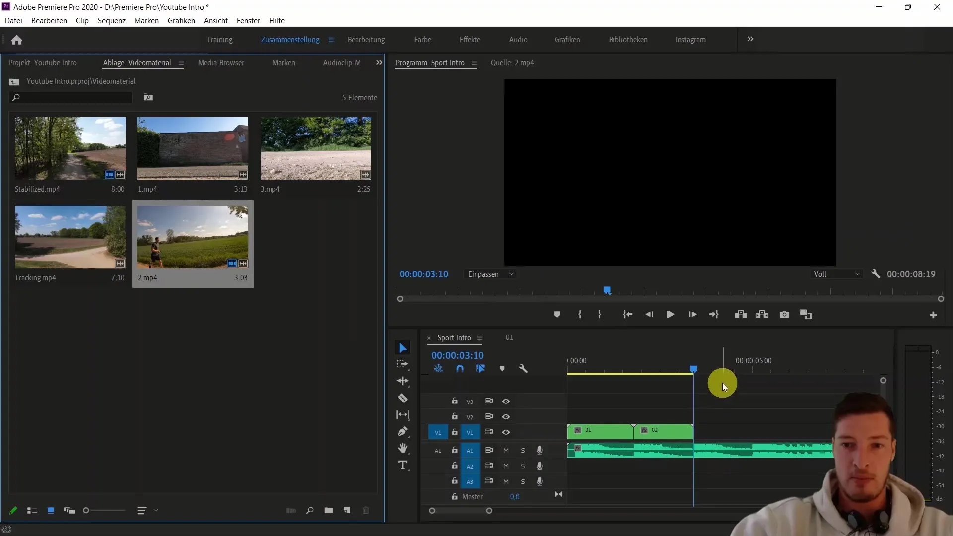 Edición de video eficiente con Adobe Premiere Pro CC a través de anidamientos