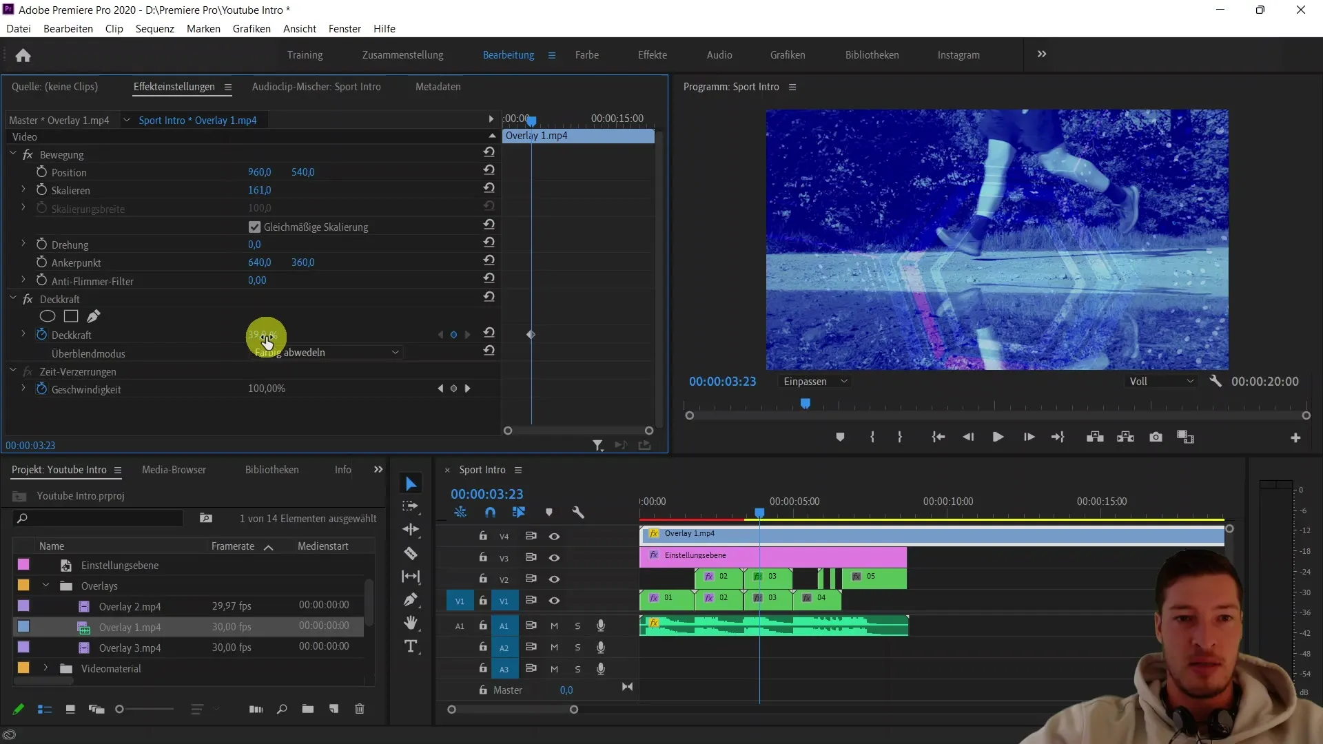 Таким образом ты используешь оверлеи в Adobe Premiere Pro CC для динамичного видеоконтента