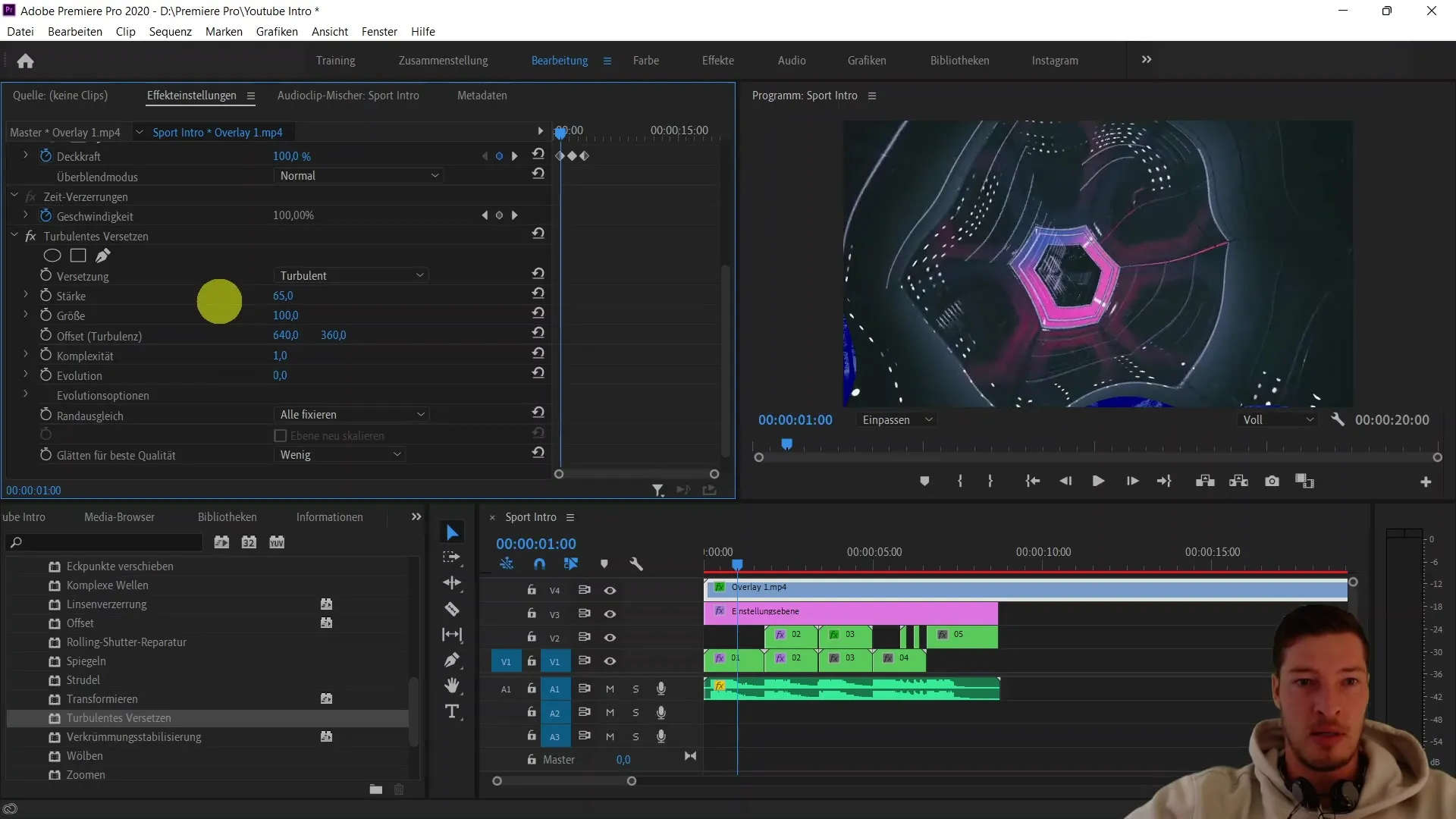 Beginilah cara menggunankan overlay di Adobe Premiere Pro CC untuk konten video yang dinamis