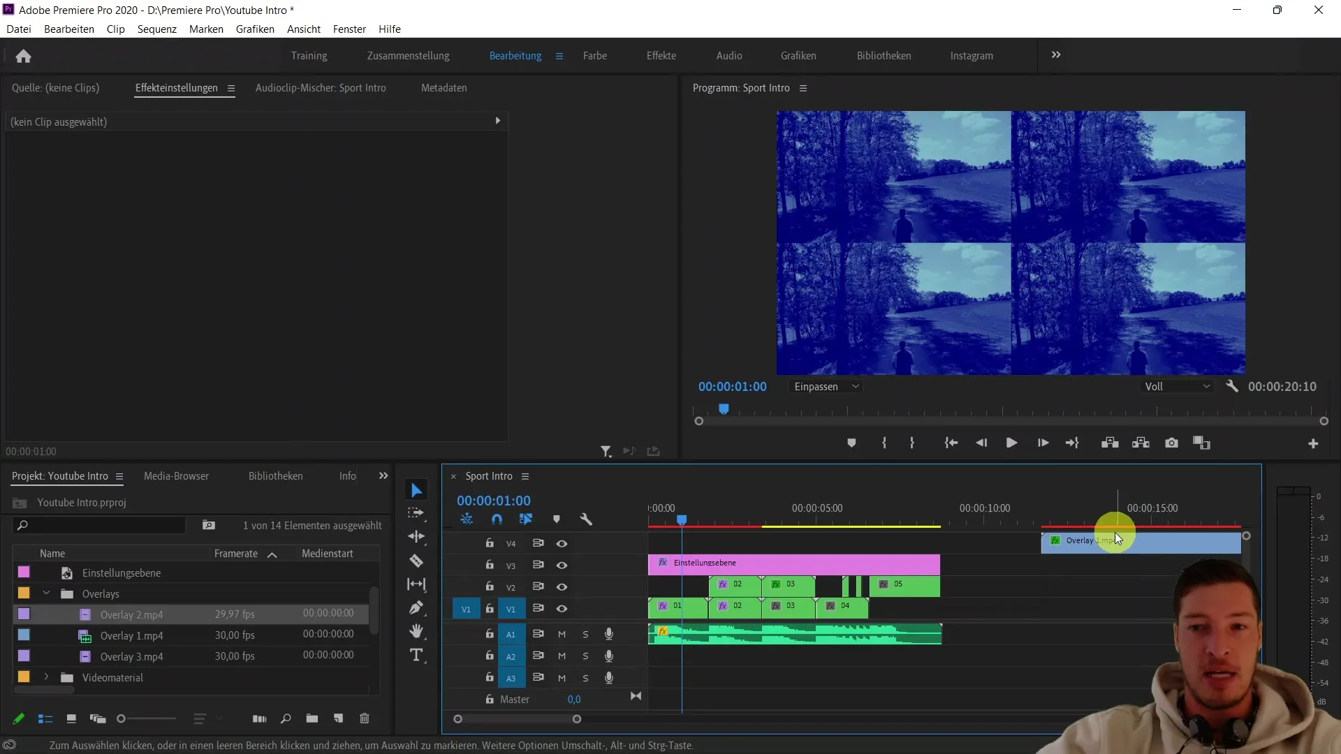 Beginilah cara menggunakan overlay di Adobe Premiere Pro CC untuk konten video yang dinamis