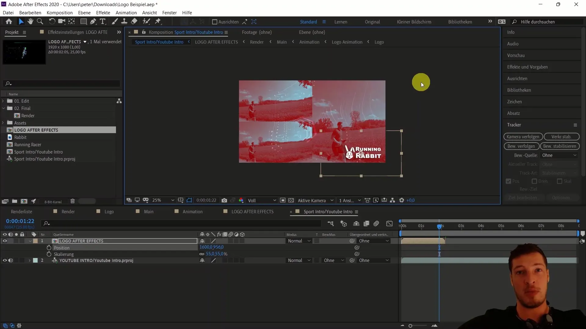 Pengeditan video yang efisien dengan Dynamic Link antara Premiere Pro dan After Effects