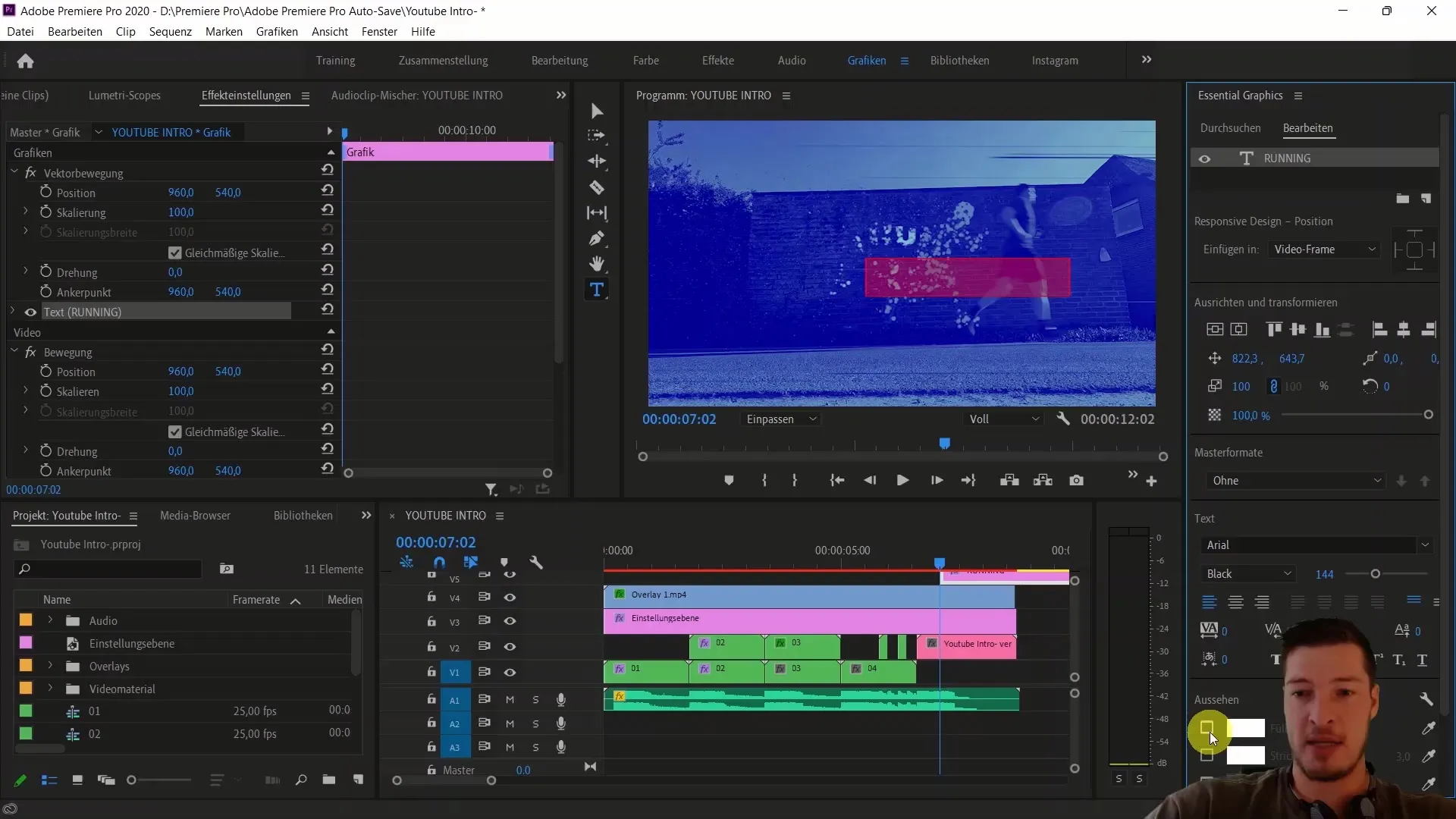 Membuat efek teks sendiri dengan Adobe Premiere Pro CC