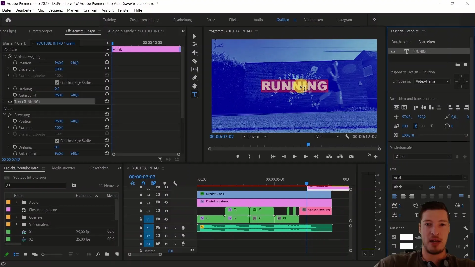 Stwórz własny efekt tekstowy za pomocą Adobe Premiere Pro CC