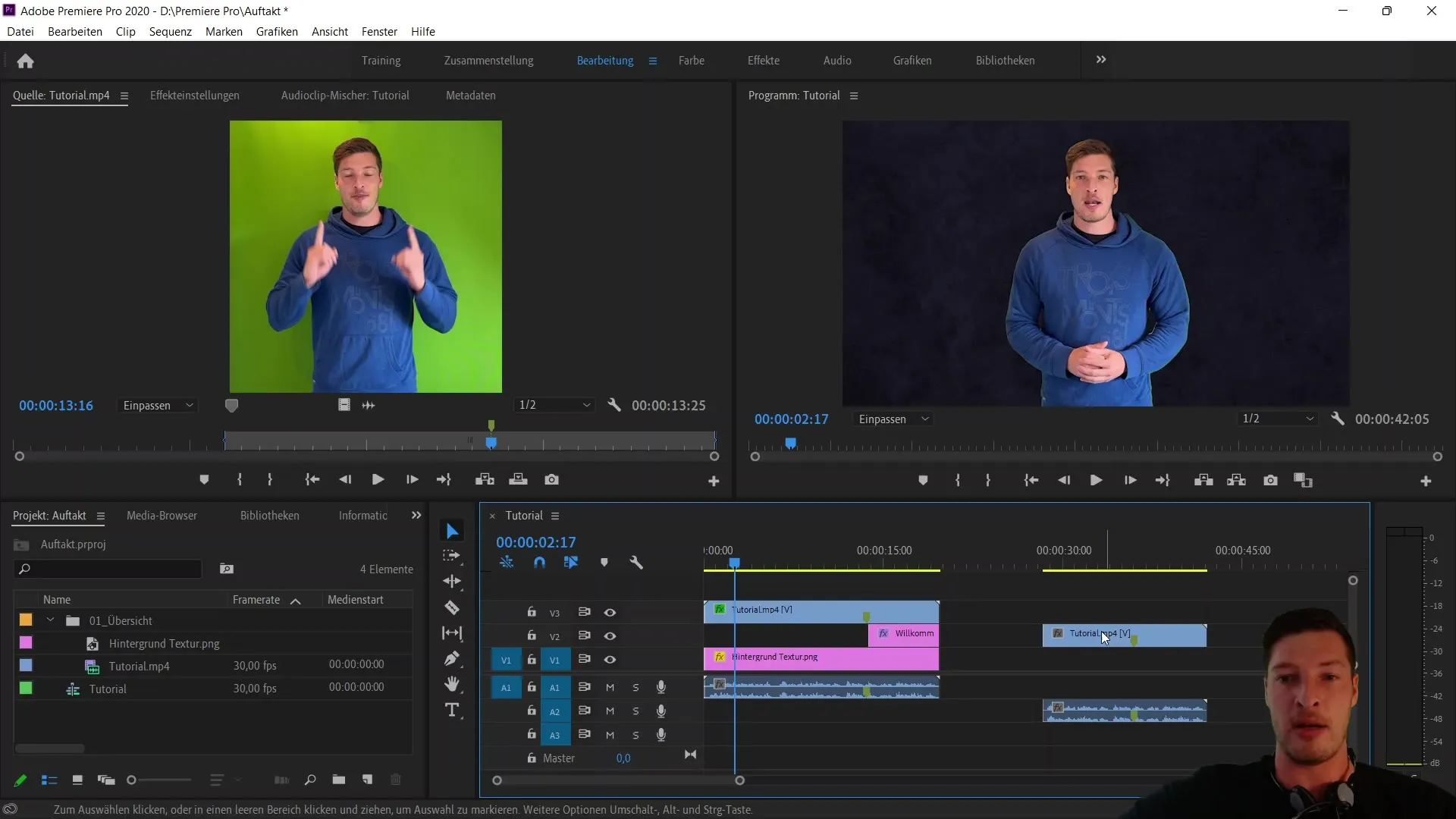 Introduction à la zone de préparation d'Adobe Premiere Pro CC