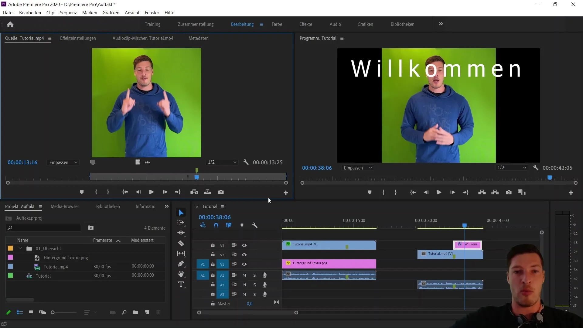 Pengantar ke area pra-produksi Adobe Premiere Pro CC