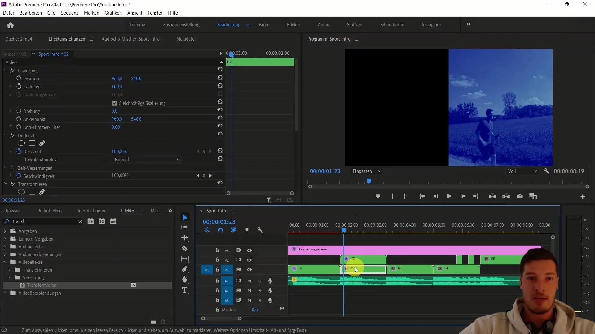 Réglages créatifs de couleurs et d'effets dans Adobe Premiere Pro CC