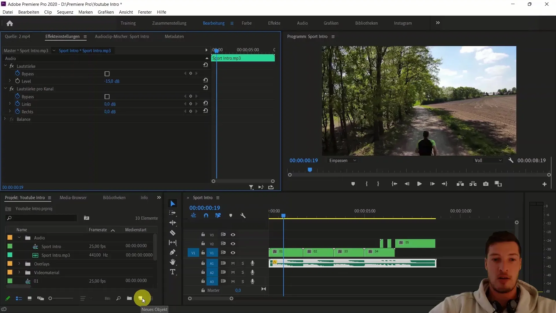 Definições criativas de cores e efeitos no Adobe Premiere Pro CC