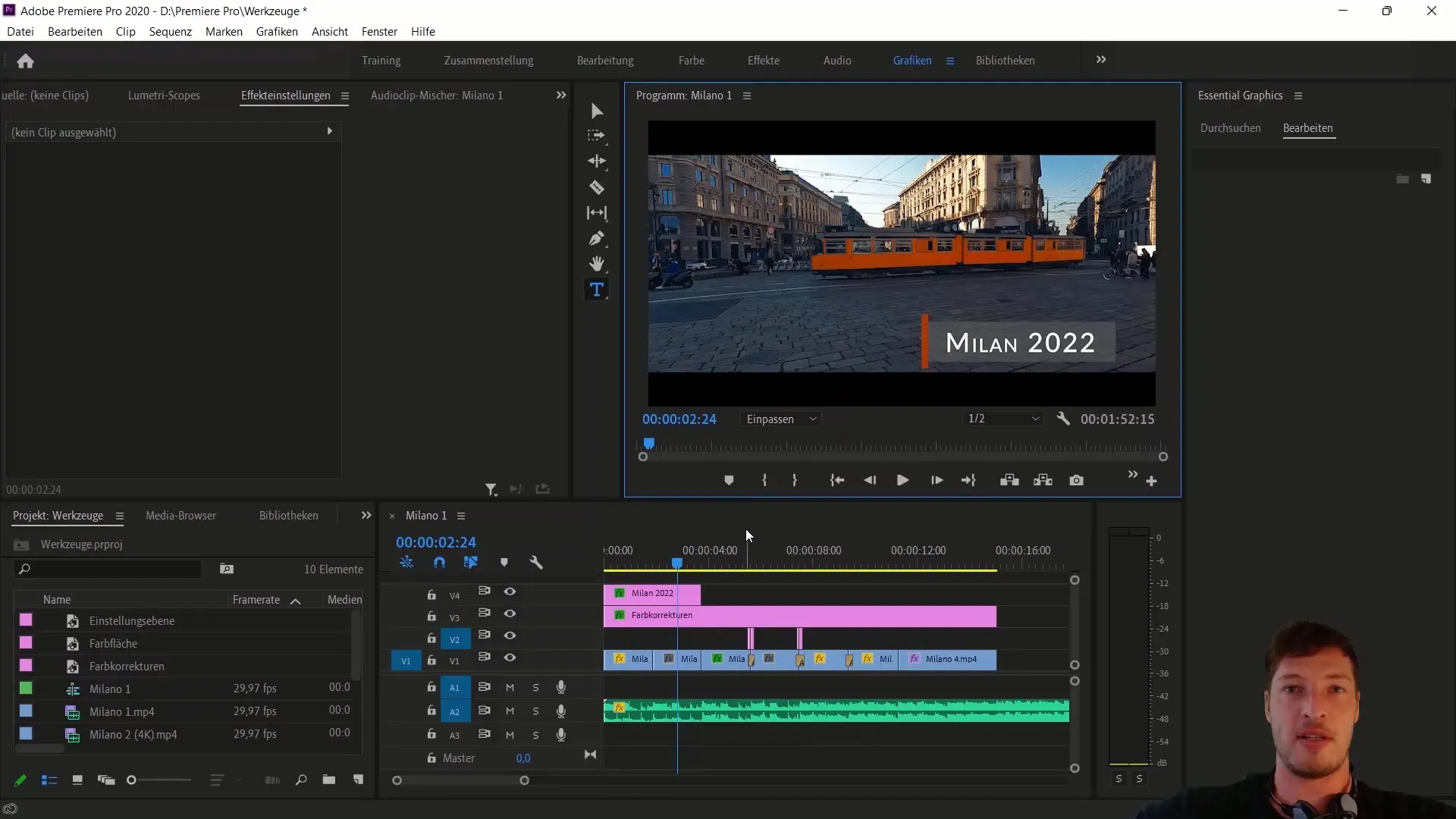 Professional text animations with Adobe Premiere Pro CC